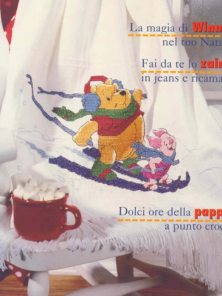 Winnie Pooh and Friends Cross Stitch Pattern Digital Download PDF