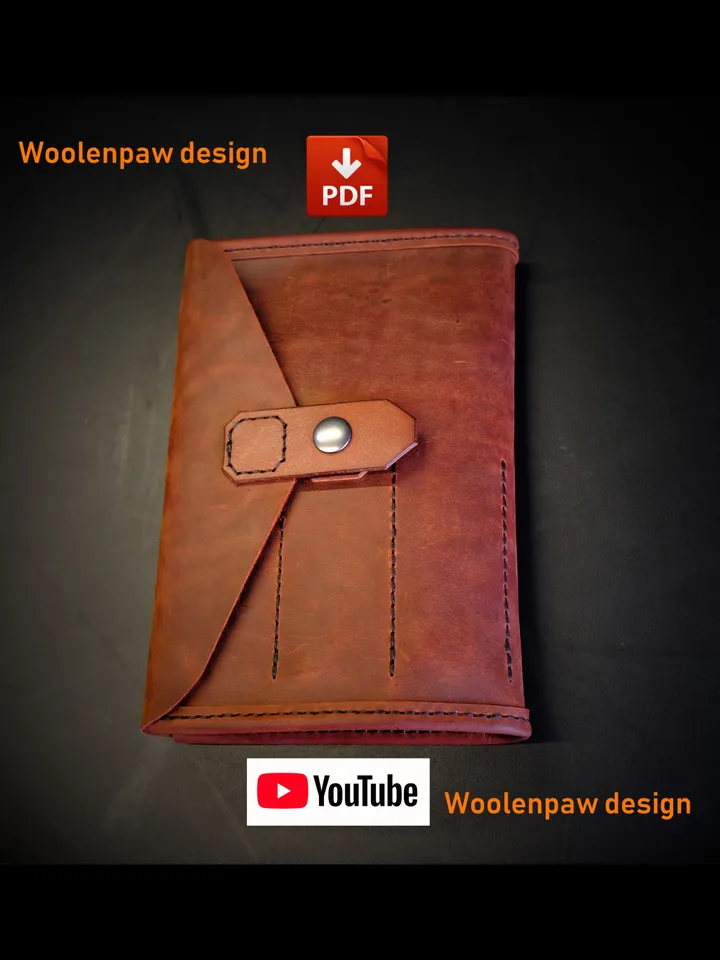 Leather pattern to make a Tool roll.OTH16