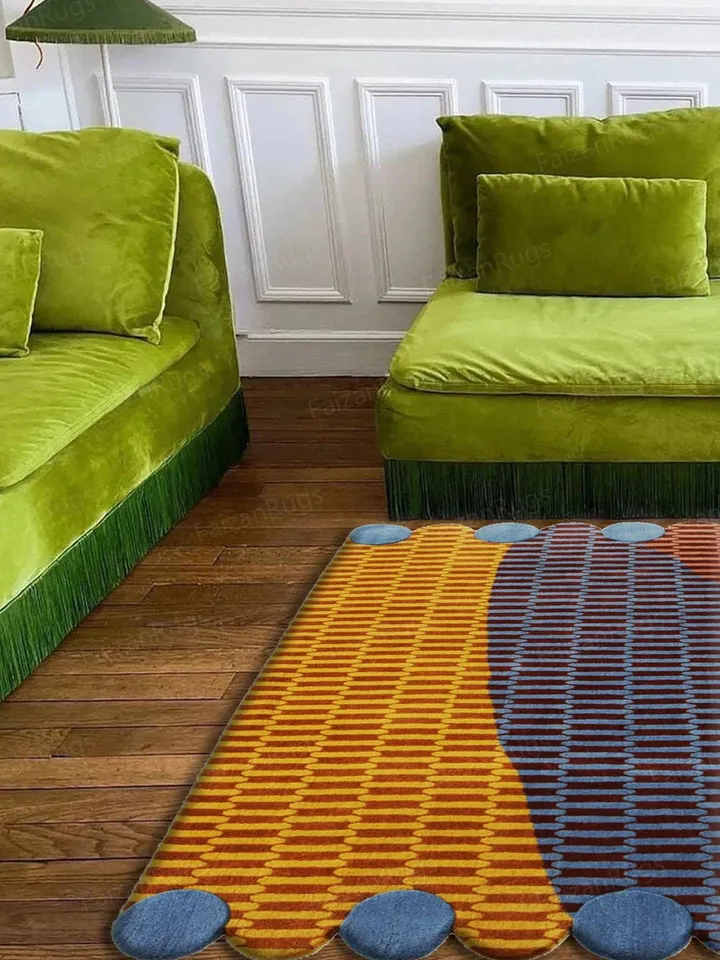 Buy New Multi Color Hand Tufted Rugs 100% Wool For Living Room, Bed Room, Kids Room In Any Size 10x14,9x12,8x10,6x9,5x8
