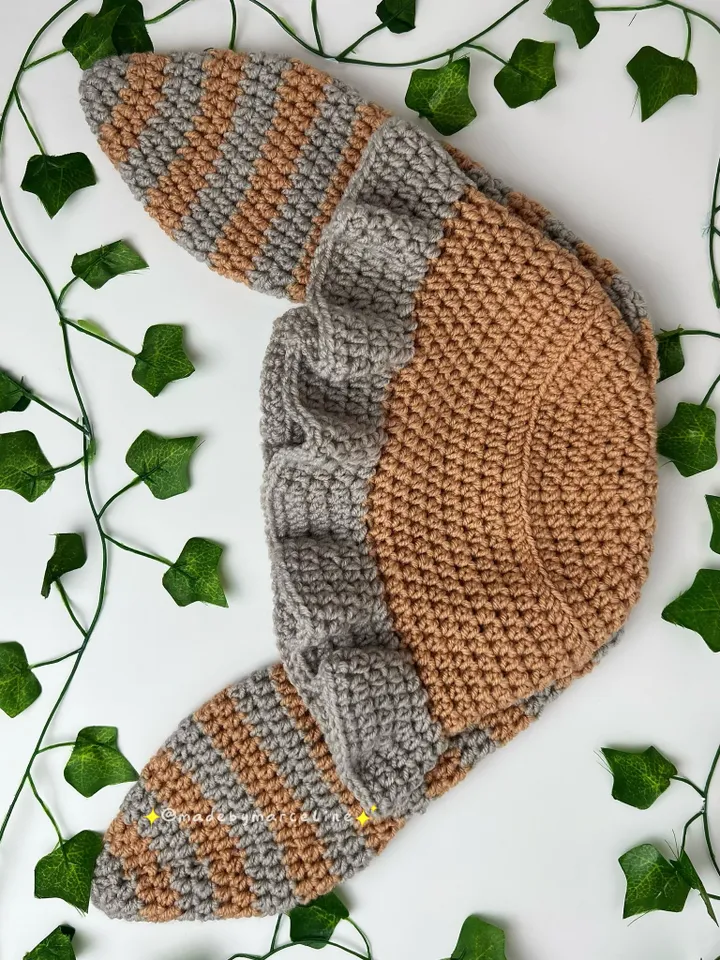 Crochet Cute Bunny Bucket Hat