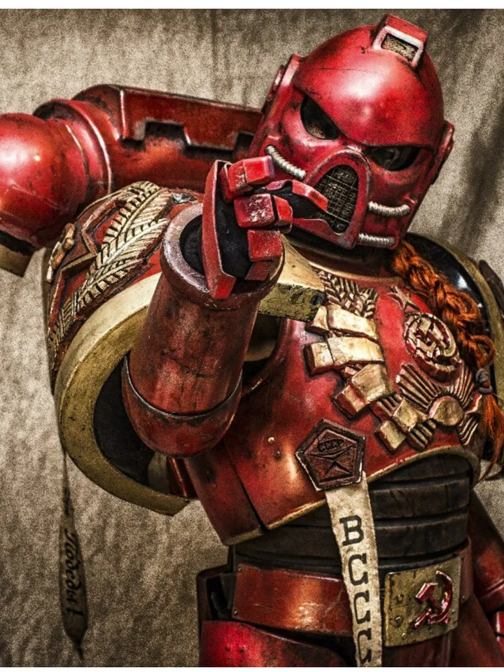 Spacemarine - cosplay - warhammer 40k - inspired - made to order - airsoft - larp