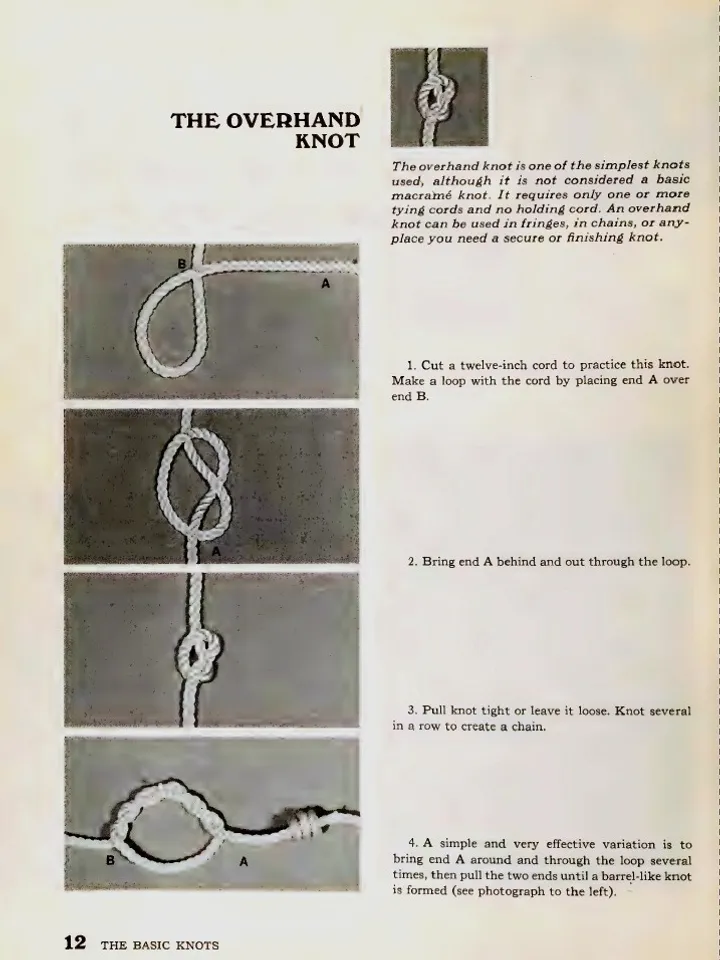 Macrame Creative Knot-Tying Techniques and Projectss