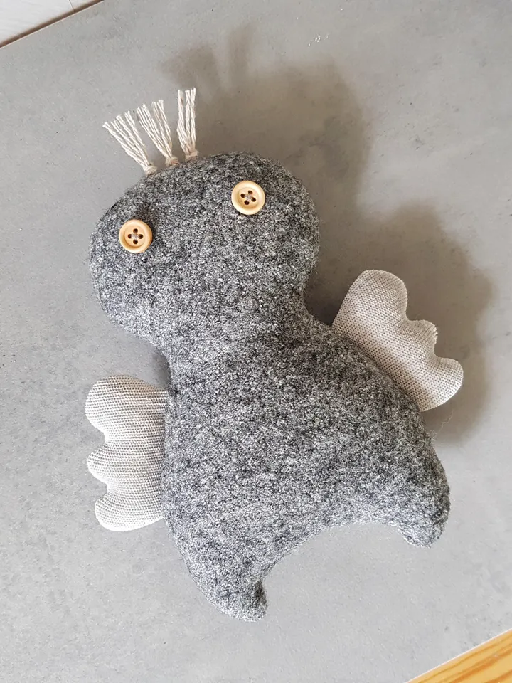 Angel sewing pattern PDF, digital tutorial in english, christmas toy sewing diy