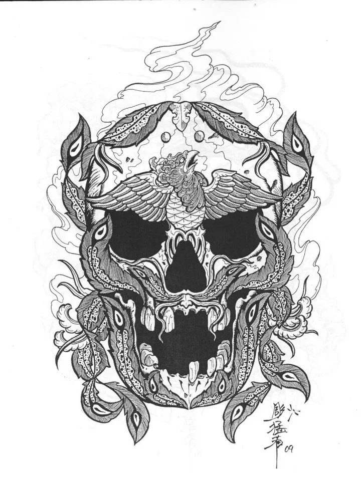 Jack Mosher Tibetan Skulls