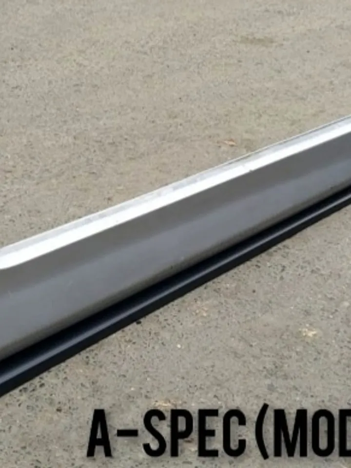 Splitters for side skirts Euro r/ Type S 03-08 Honda Accord/ Acura TSX