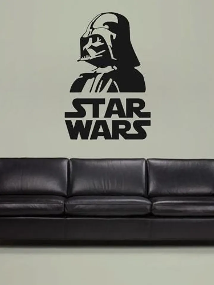 Dart Vader Wall Decal Star Wars Sticker ik2190