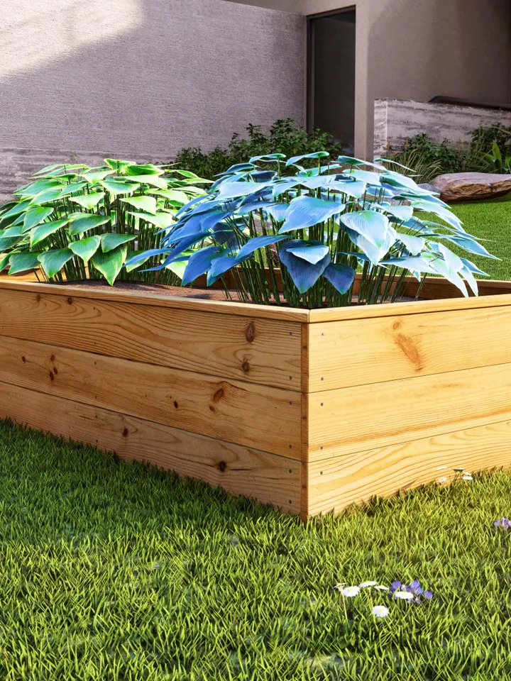 DIY PDF Raised Garden Bed Plans - 4 ft. x 8 ft. Easy Build Guide for Backyard Gardening