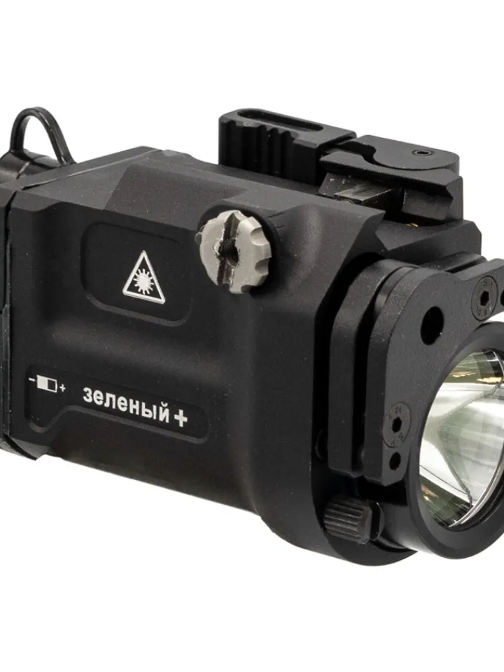 Klesh-2ps laser combined device Green Plus generation 3.0 Pointer Designator flashlight quick-release Zenitco Klesch