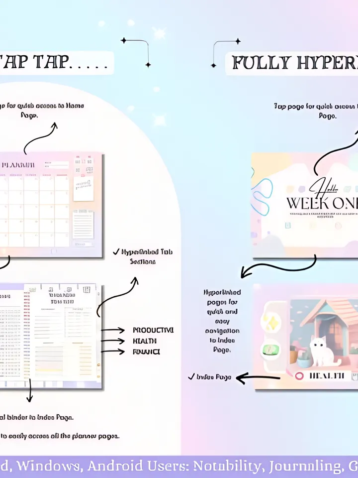 Undated Digital Planner