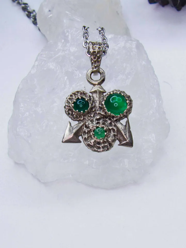 Handmade Pendant Symbol (German Silver CuNiZn)