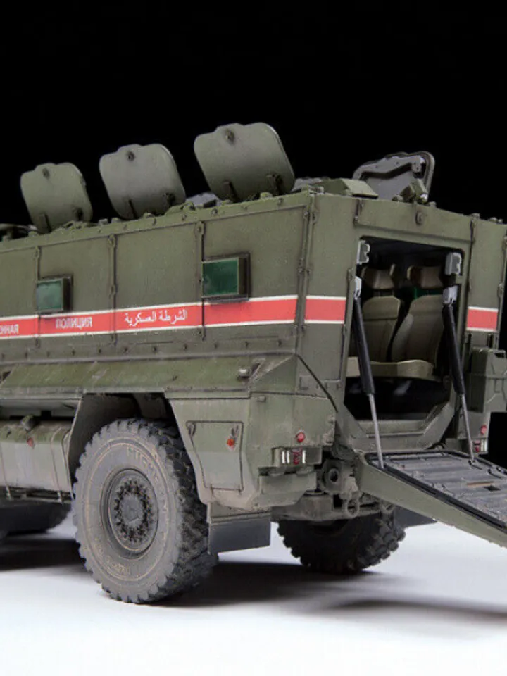 Original Zvezda 3701 Russian Army Military Police Armored Vehicle Typhoon-K Model 1:35