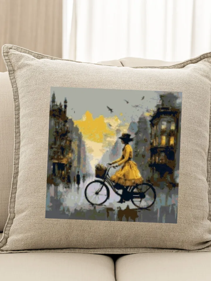 Embroidery cross stitch chart pattern Paris #1 Printsble PDF pattern