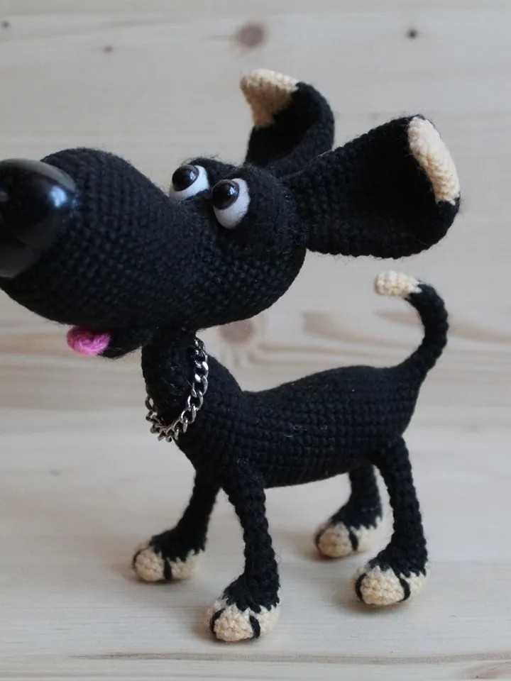 Crochet pattern Dog - digital pattern PDF