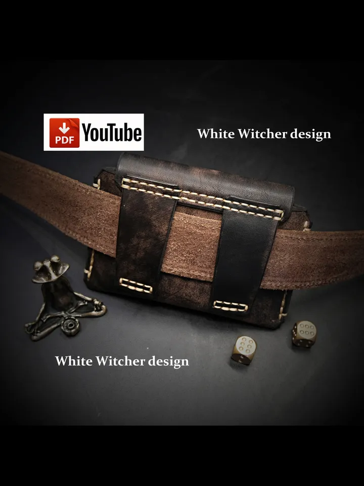 PDF download Pattern to make a  Belt wallet ! EDC44