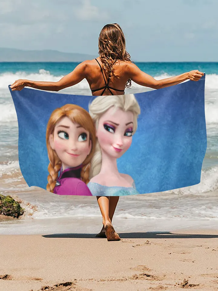 Frozen Beach Towel