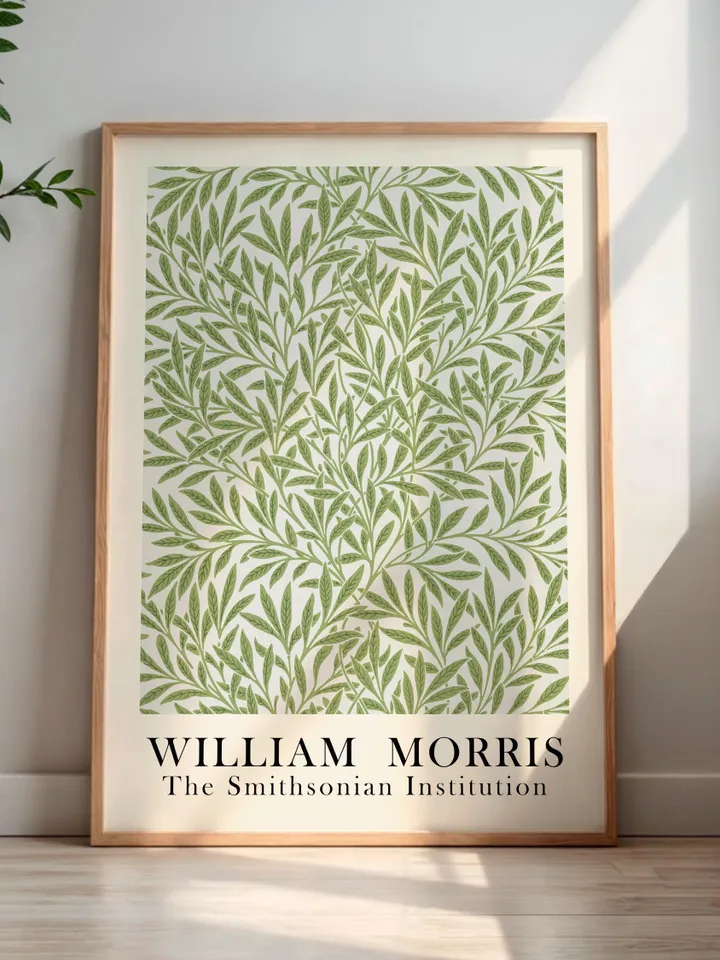 William Morris Wall Art, Vintage Botanical Print, Floral Poster Arts Decor, Digital Download, William Morris Print Digital Download 016
