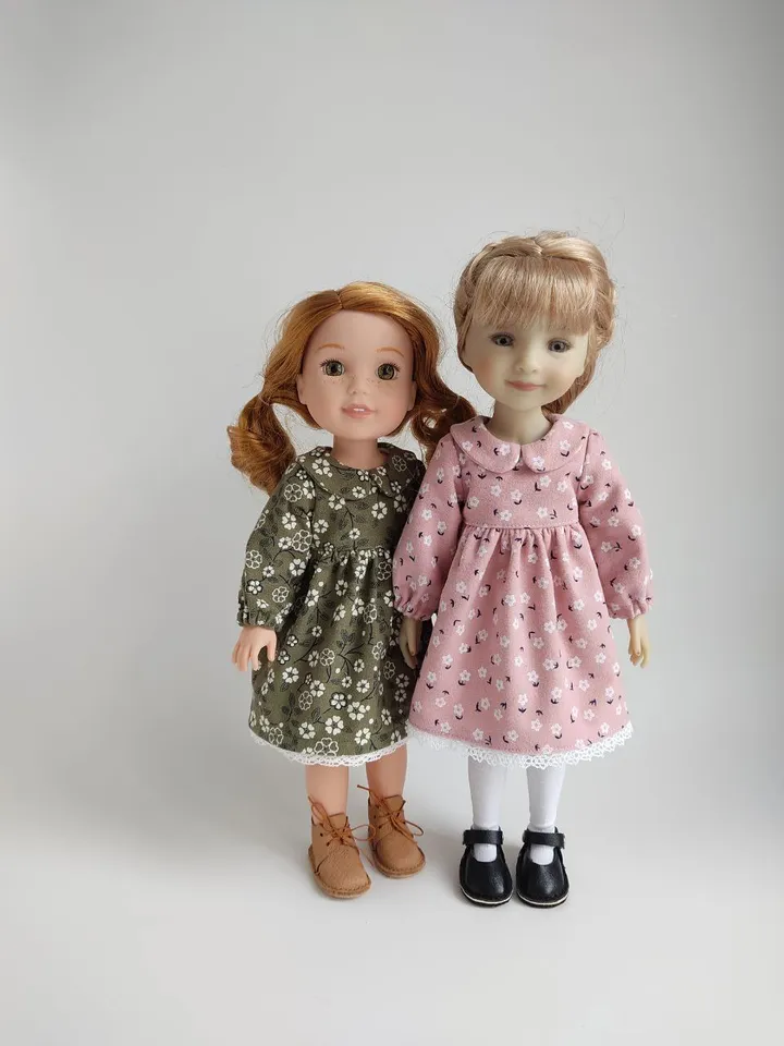 PDF sewing pattern for Ruby Red Fashion Friends dolls.