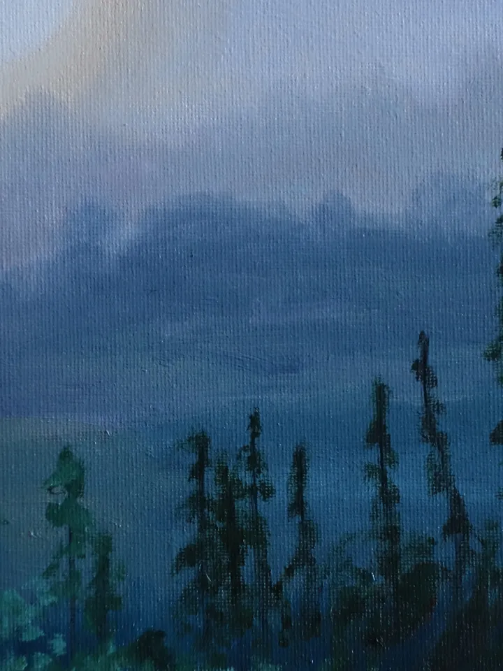 Oil Painting Fog