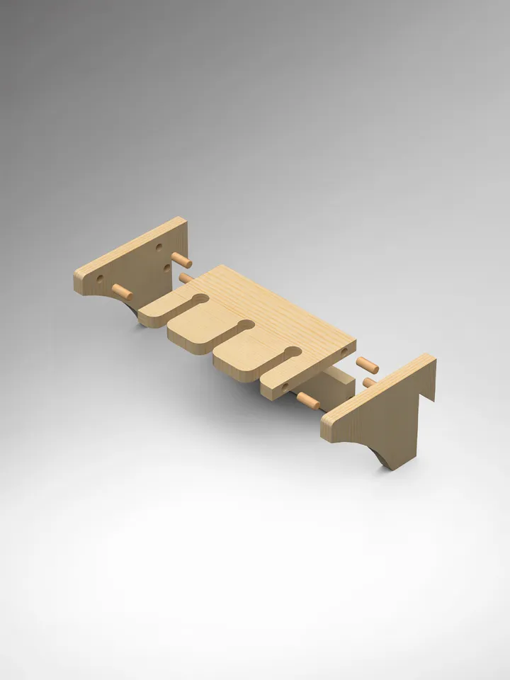 CHISEL Rack Plans (PDF, SVG) for Workshop – DIY French Cleat Storage System