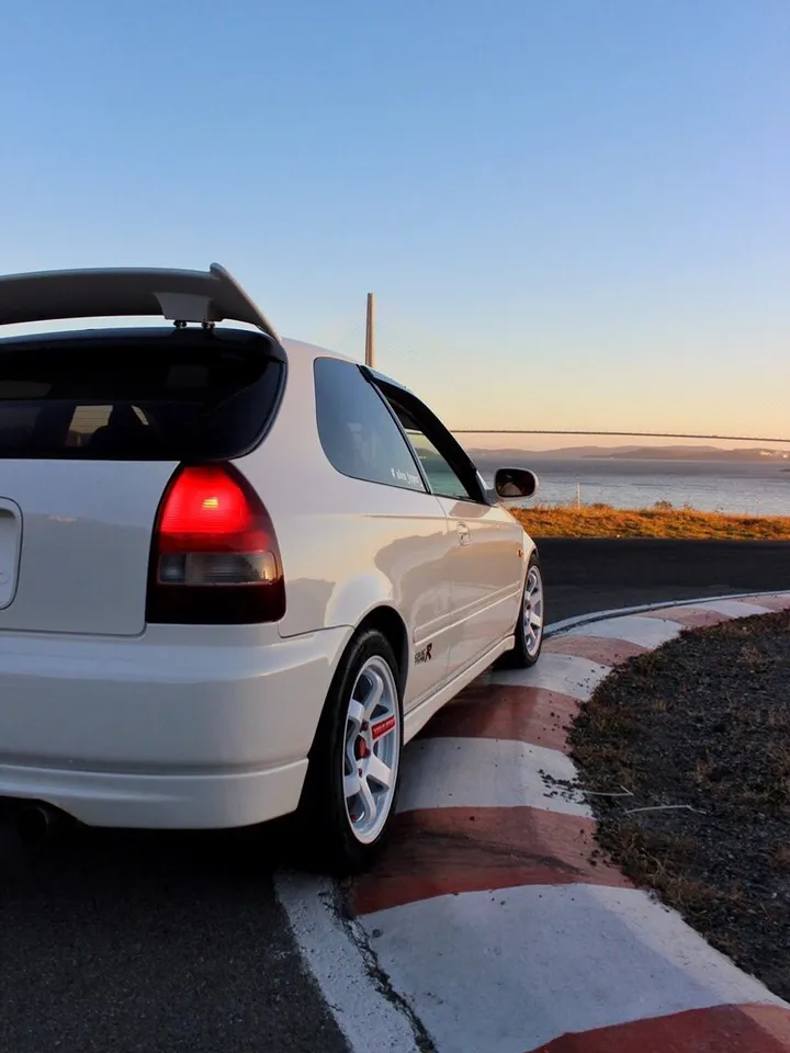 EK9 JDM Civic 96-00 Type R Wing Spoiler Tilt Riser Lift Brackets 3dr compact
