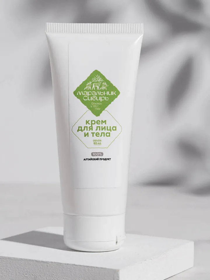 Face and Body Cream with Maral Blood Plasma, 60ml.(2.02 oz)