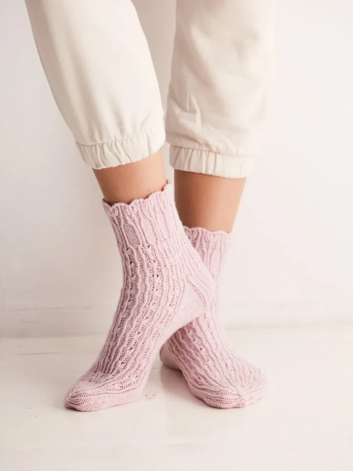 Hand knit socks for her. Merino soks for woman. Gift for her.