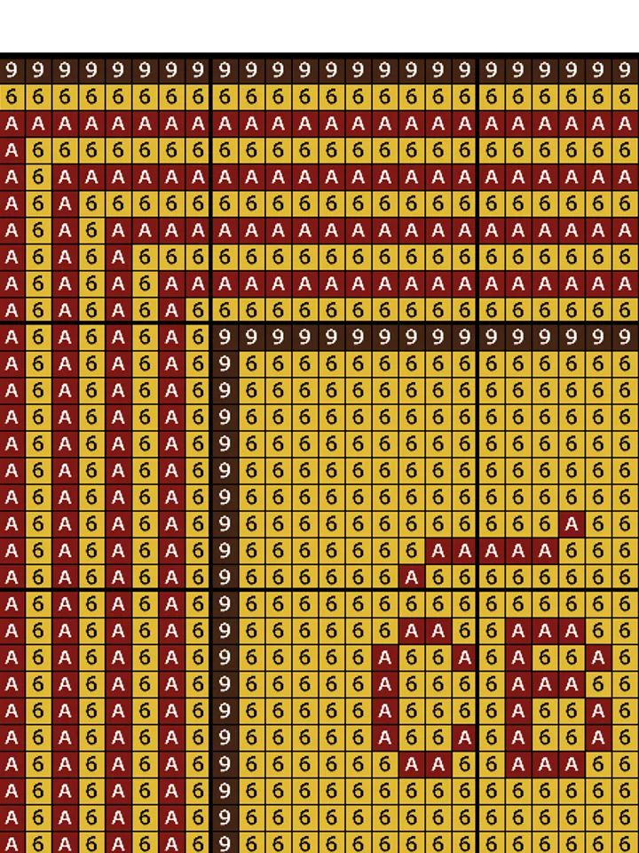 Cross Stitch Pattern Icon St. Viktor Digital Download PDF