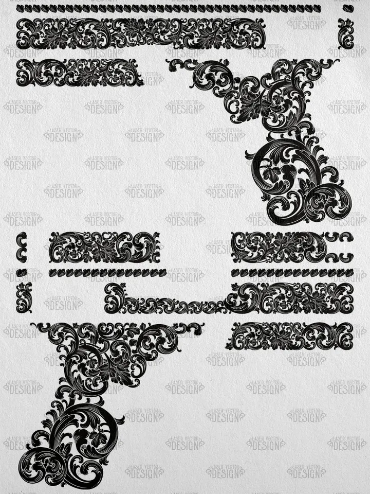 VECTOR DESIGN Glock 42 gen 4 Scrollwork