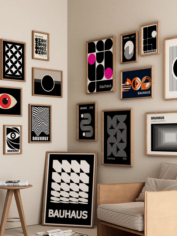 2000+ Bauhaus Wall Art Poster Bundle Bauhaus Art Collection Modernist Geometric Prints Mid Century Decor Digital Download Exhibition Prints