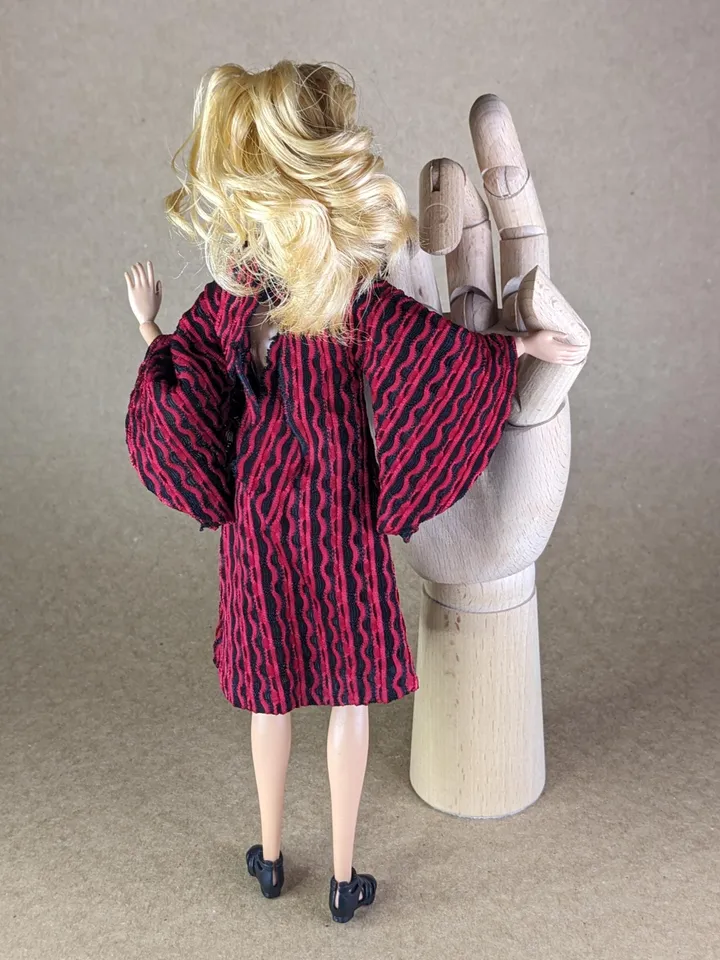 Halloween witch dress for 1/6 scale fashion female dolls