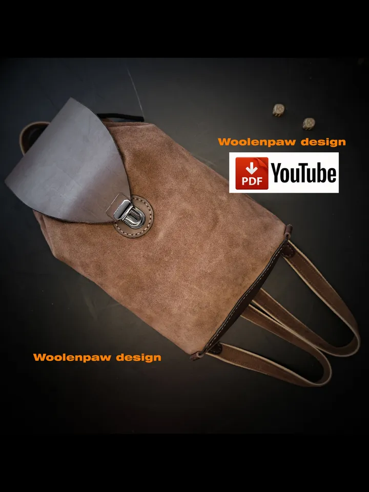 Backpack - leather pattern. BG29