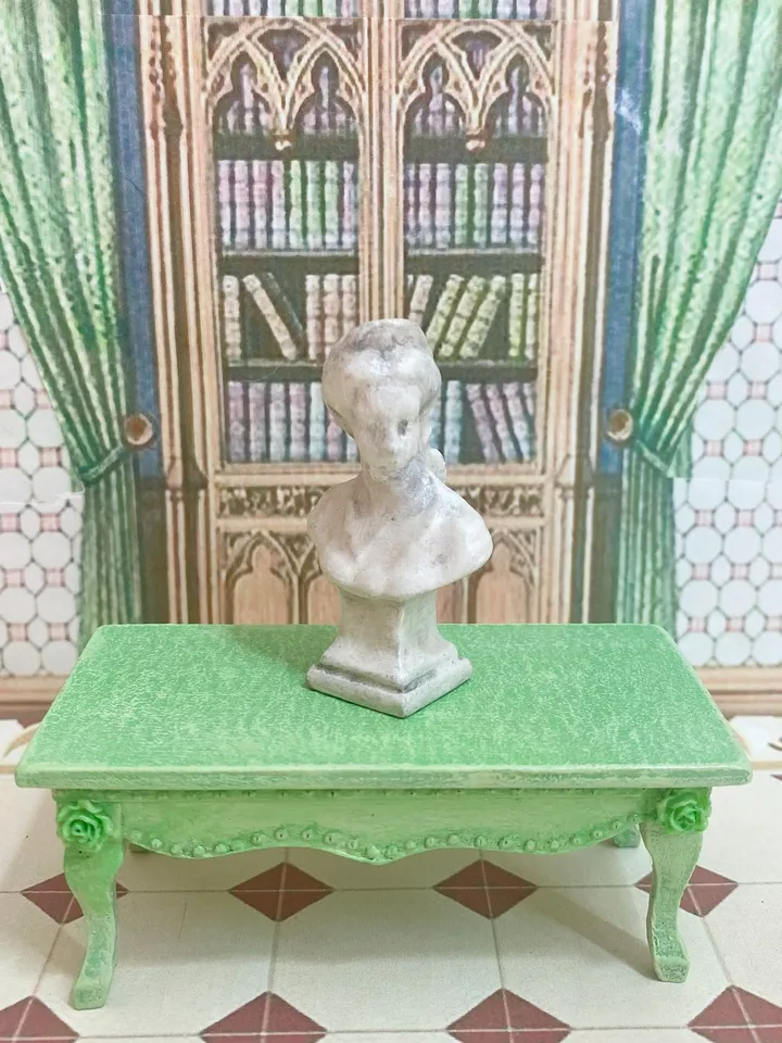 Figurine for the puppet museum. Dollhouse miniature. 1:12. Doll accessories.