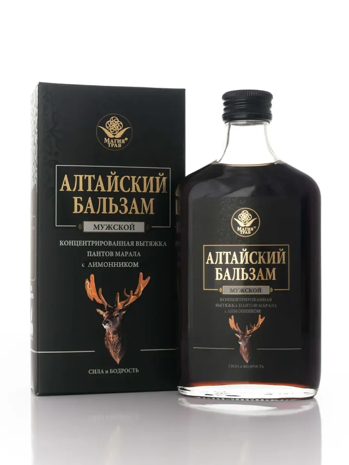Altai Balm for Men concentrated extract of maral antlers with lemongrass 250ml (8.45oz)