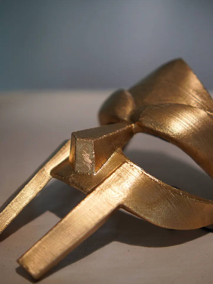 MF Doom Golden Gladiator Mask Marvel MF Doom Golden Gladiator mask