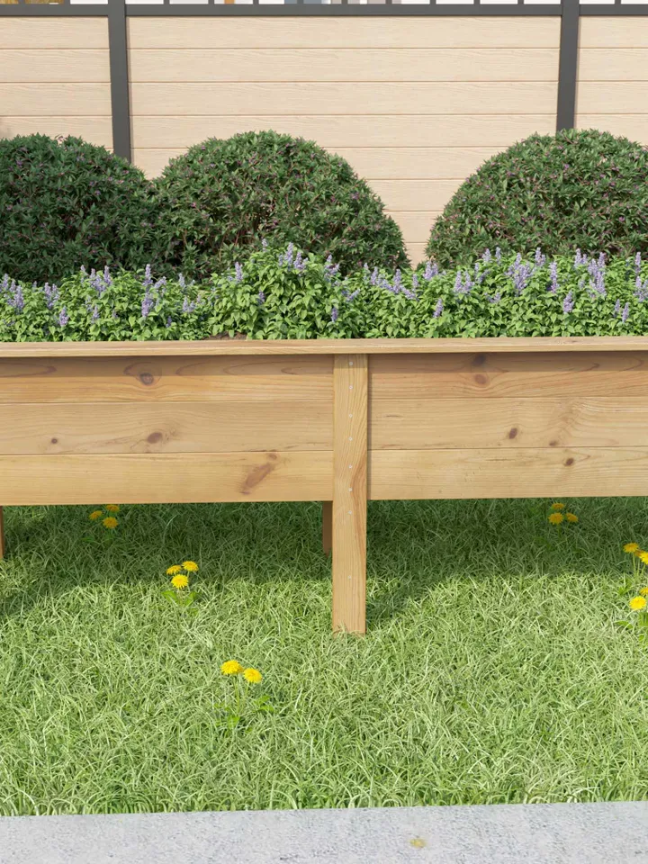 Raised Planter Box Plans, PDF, DIY