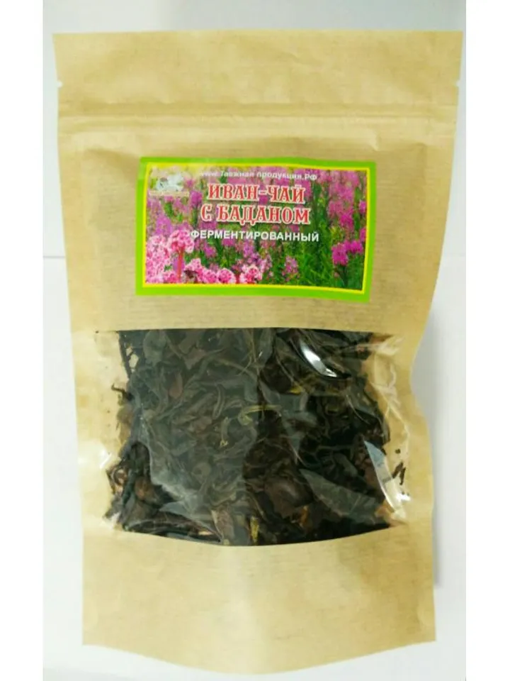 Ivan Tea Fermented With Badan Healing ECO-Product From The Siberian Taiga / 50 gr