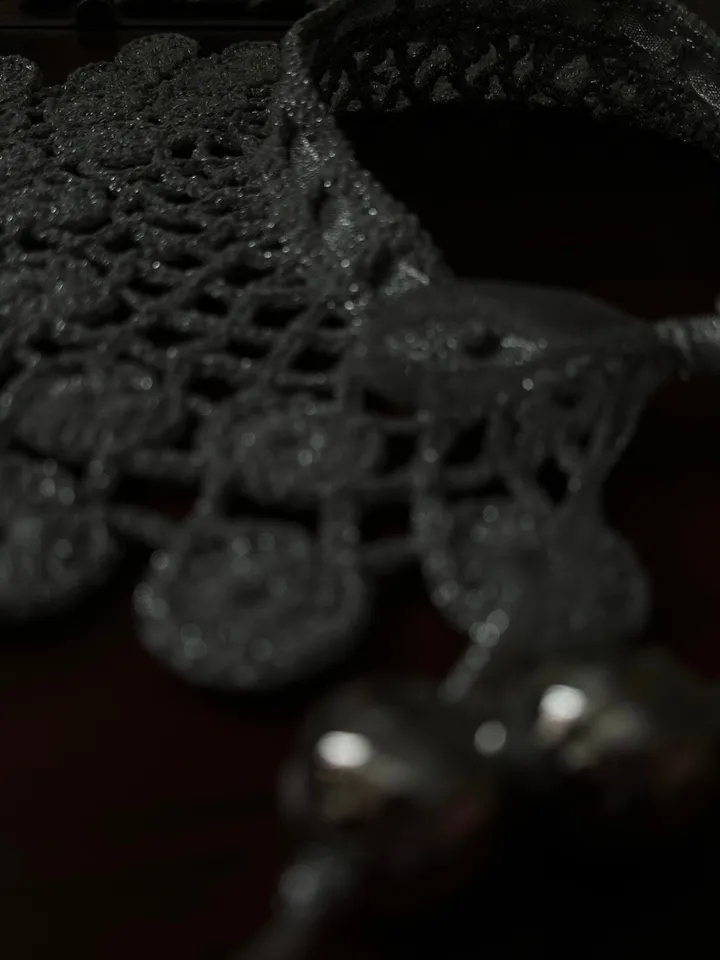 Womens detachable crochet collar, luxury lace collar, day collar for women, vintage necklace