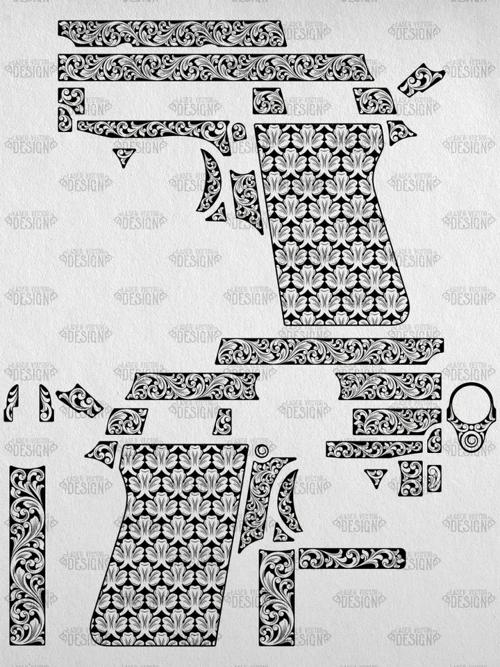 VECTOR DESIGN Colt 1968 Junior Scrollwork 1