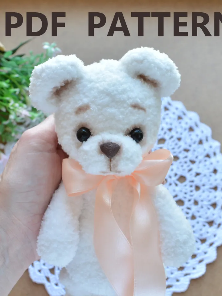 Amigurumi bear pattern, Bear crochet pattern