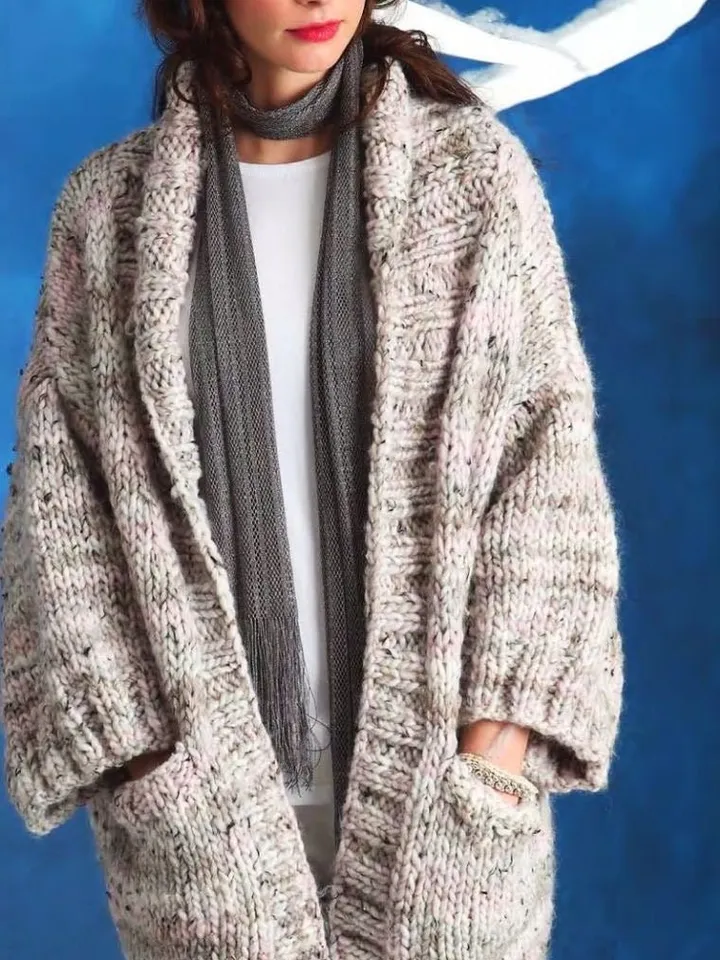 Cardigan pattern, easy cardigan pattern, women cardigan, chunky cardigan pattern