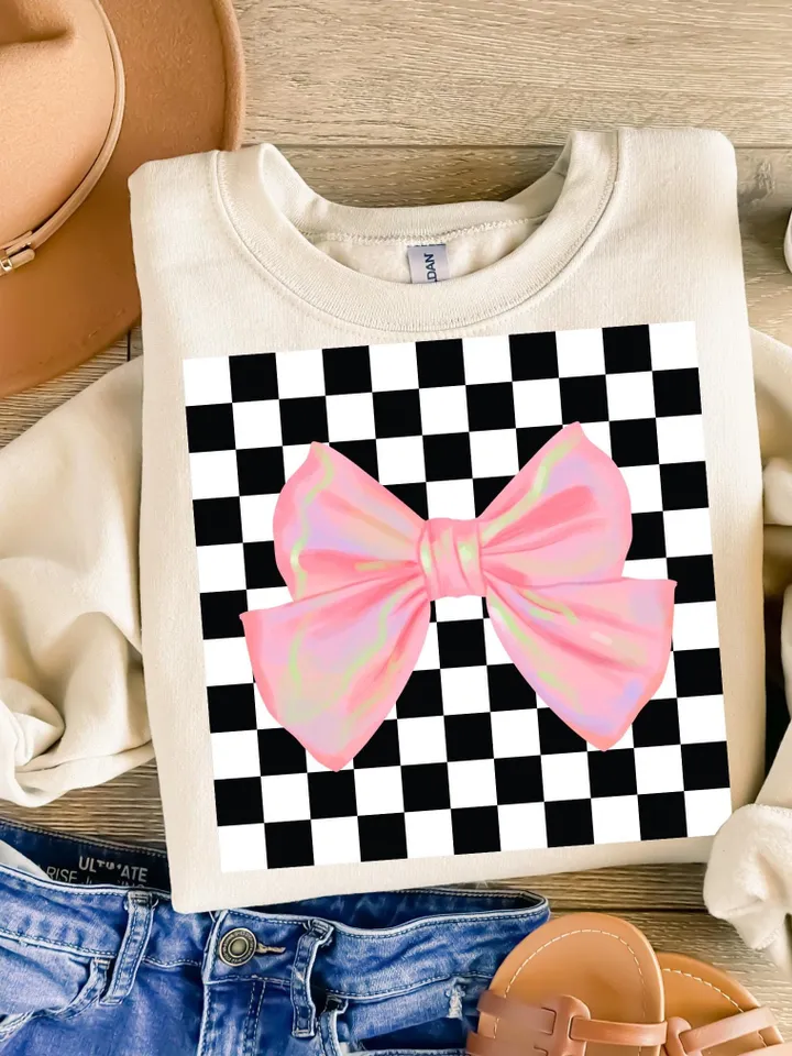 Coquette Valentines Day Heart PNG, Retro Checkered Valentines Png, Valentines Day Sublimation Design, Coquette Valentine Png, Pink Love Png