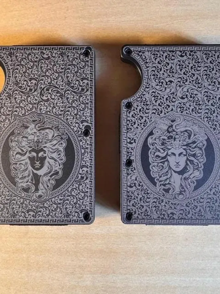 Engraving Firearms Design Metal Wallet Design