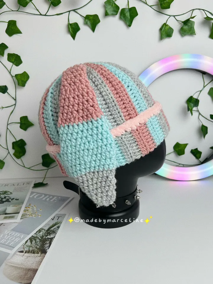 Crochet Cute Bunny Beanie Hat