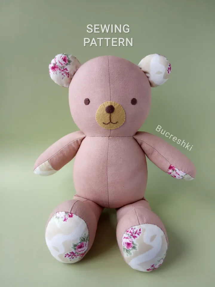 Stuffed Bear Sewing Pattern