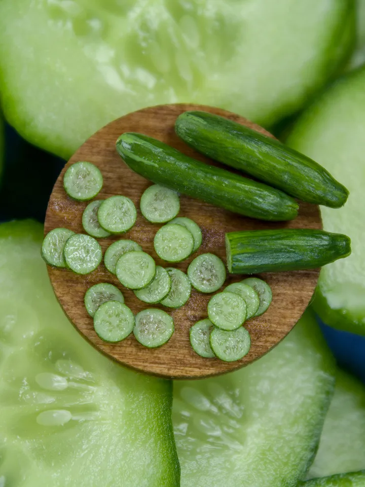 TUTORIAL Miniature polymer clay cucumber cane