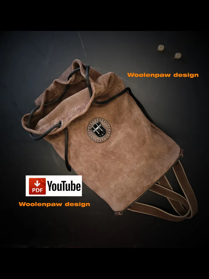 Backpack - leather pattern. BG29