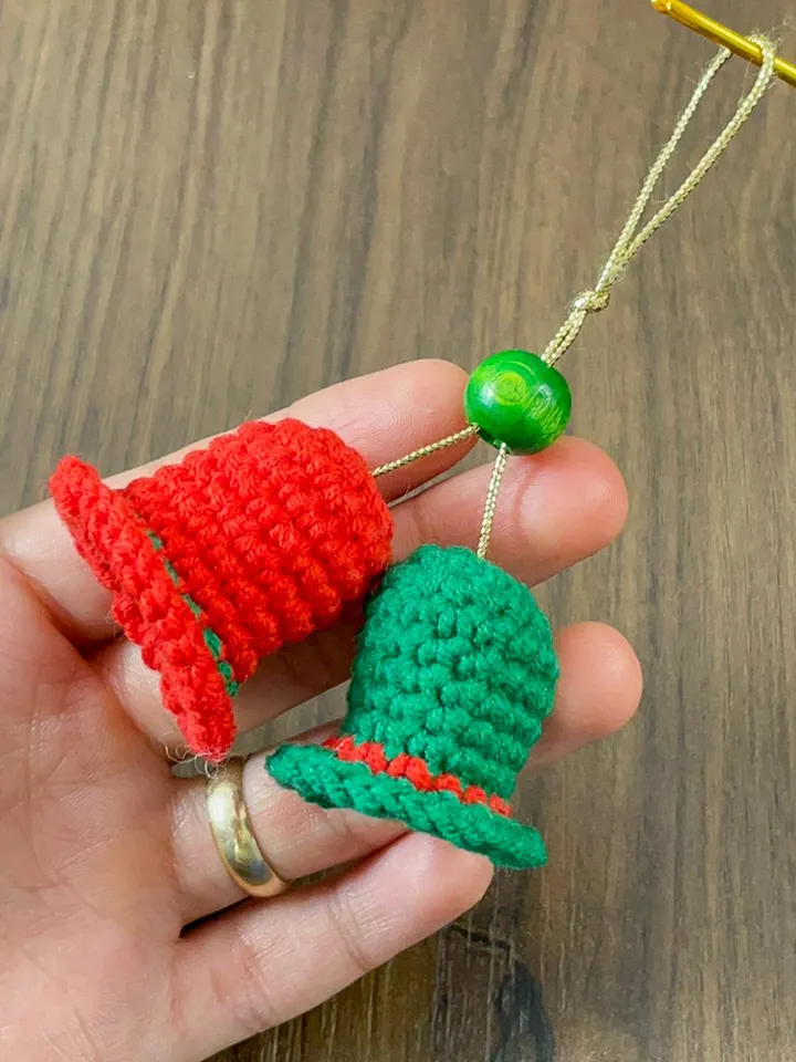 Mini Crochet Christmas Bells PDF Pattern, DIY Tiny Festive Ornaments, Handmade Small Bell Decorations, Holiday Tree Accent Crochet