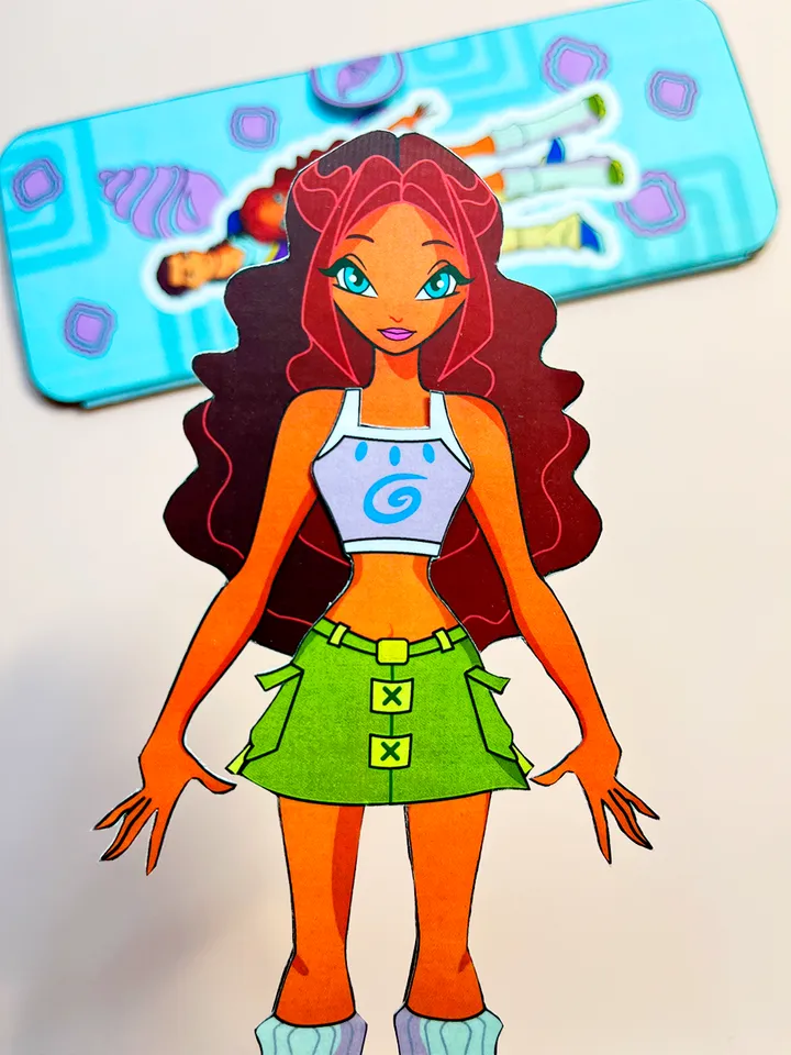 Paper dolls Fairy Leila
