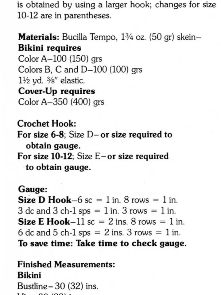 Crochet pattern bikini , crochet swimsuit cover up , summer beach pdf