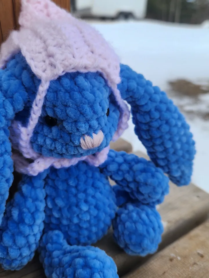 Long Ear Bunny Crochet Pattern | Soft Plush Toy | Amigurumi